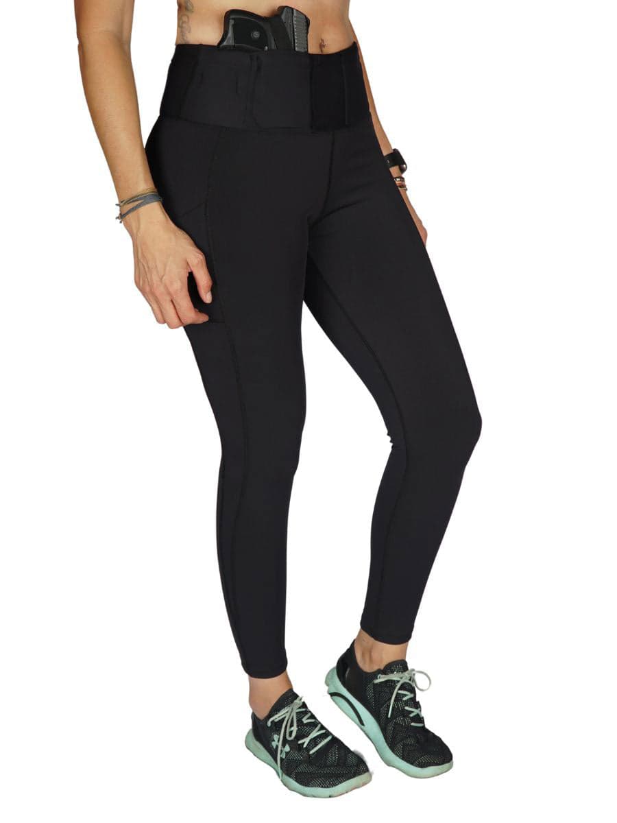 Eclipse Concealed Carry Legging | Black