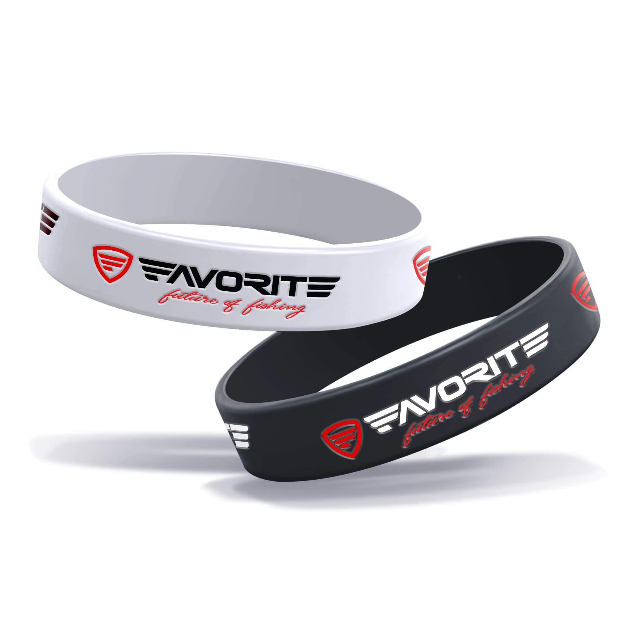 Favorite 2 color Silicone Bracelet