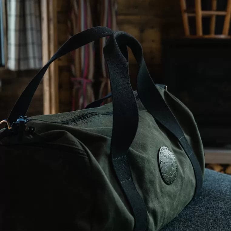 Zippered Round Duffel