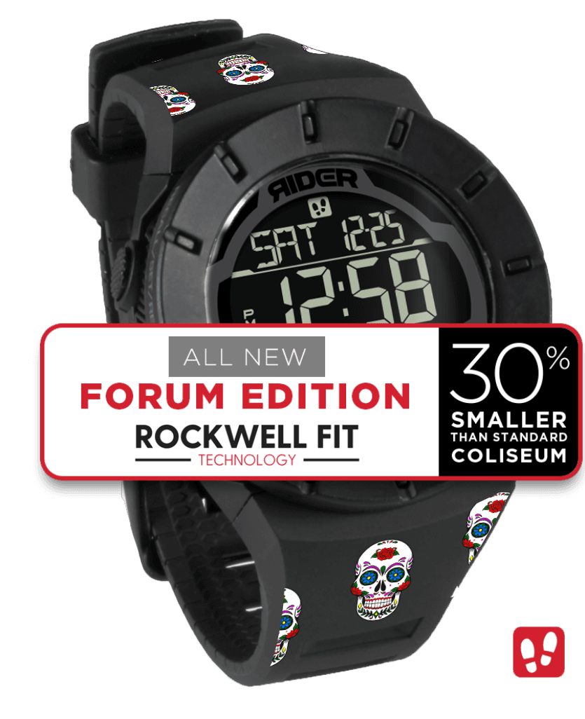 The Coliseum Fit™ - Sugar Skull FORUM EDITION (Phantom Black) Watch