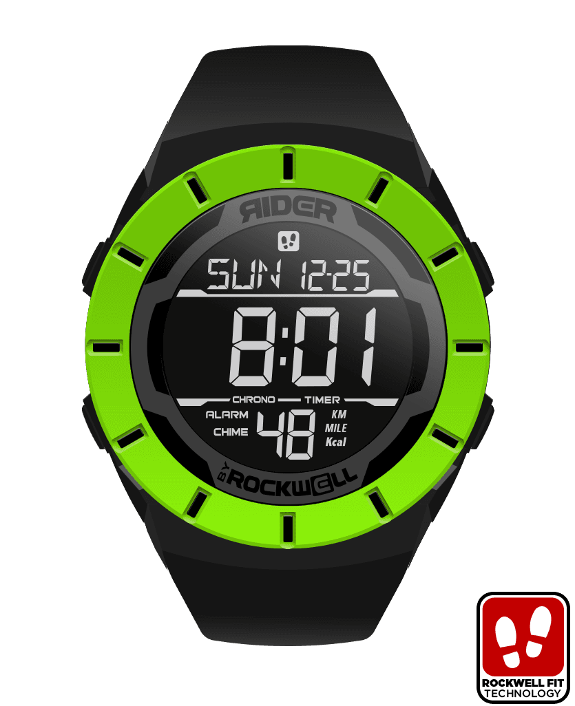 Coliseum Fit™ Halo Edition (Black/Green) Watch