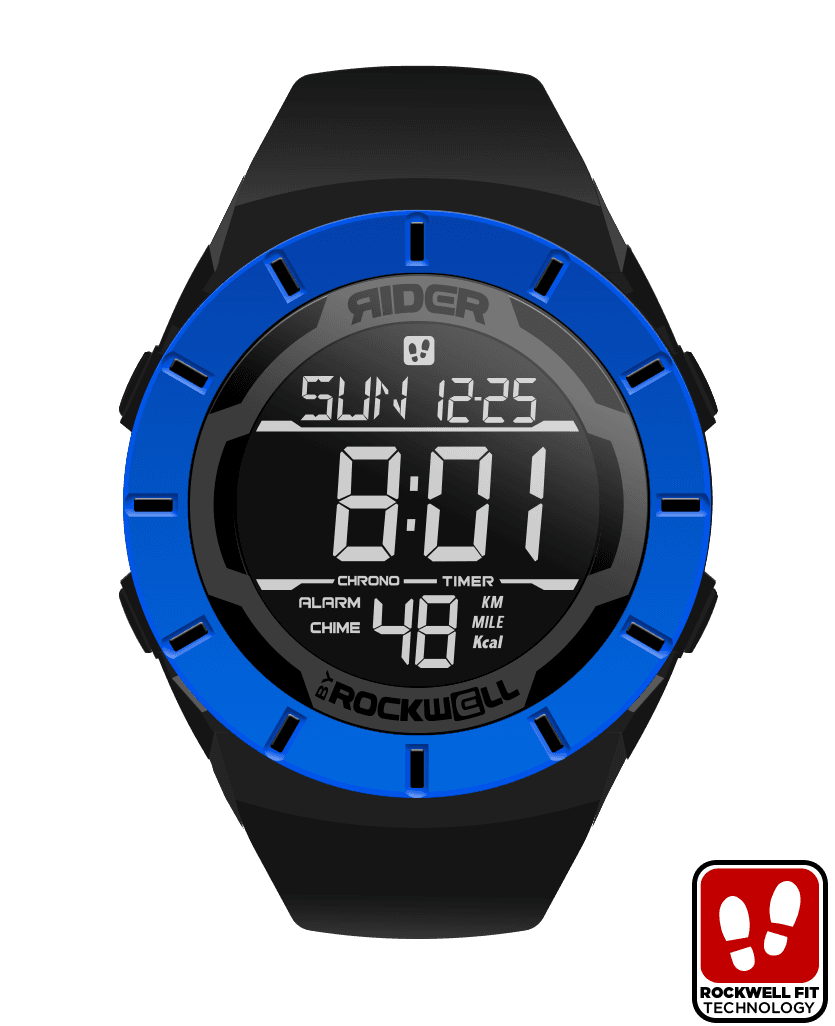 Coliseum Fit™ Halo Edition (Black/Blue) Watch