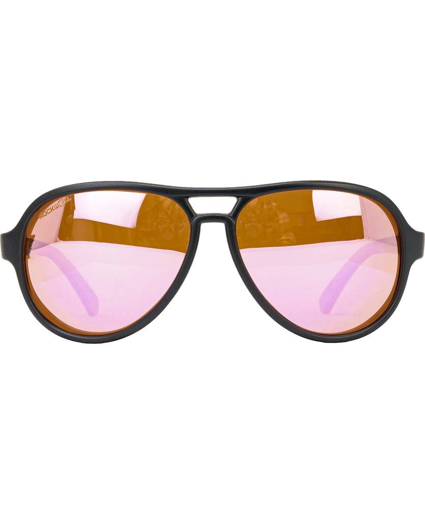 Casino (Black/Pink Mirror Polarized Lens)