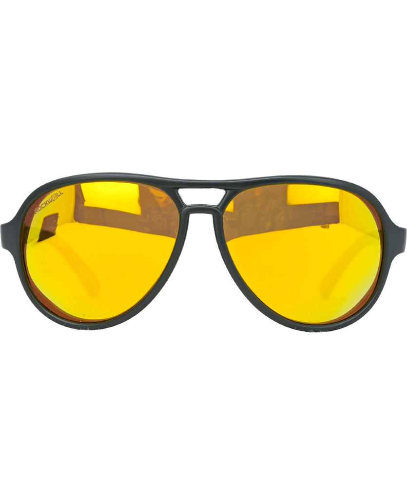 Casino (Black/Yellow Mirror Polarized Lens