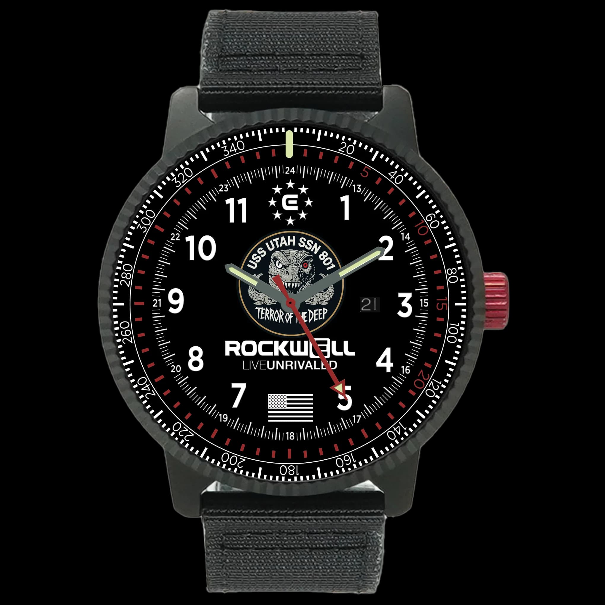 Vanguard (Black) Watch - USS Utah Edition
