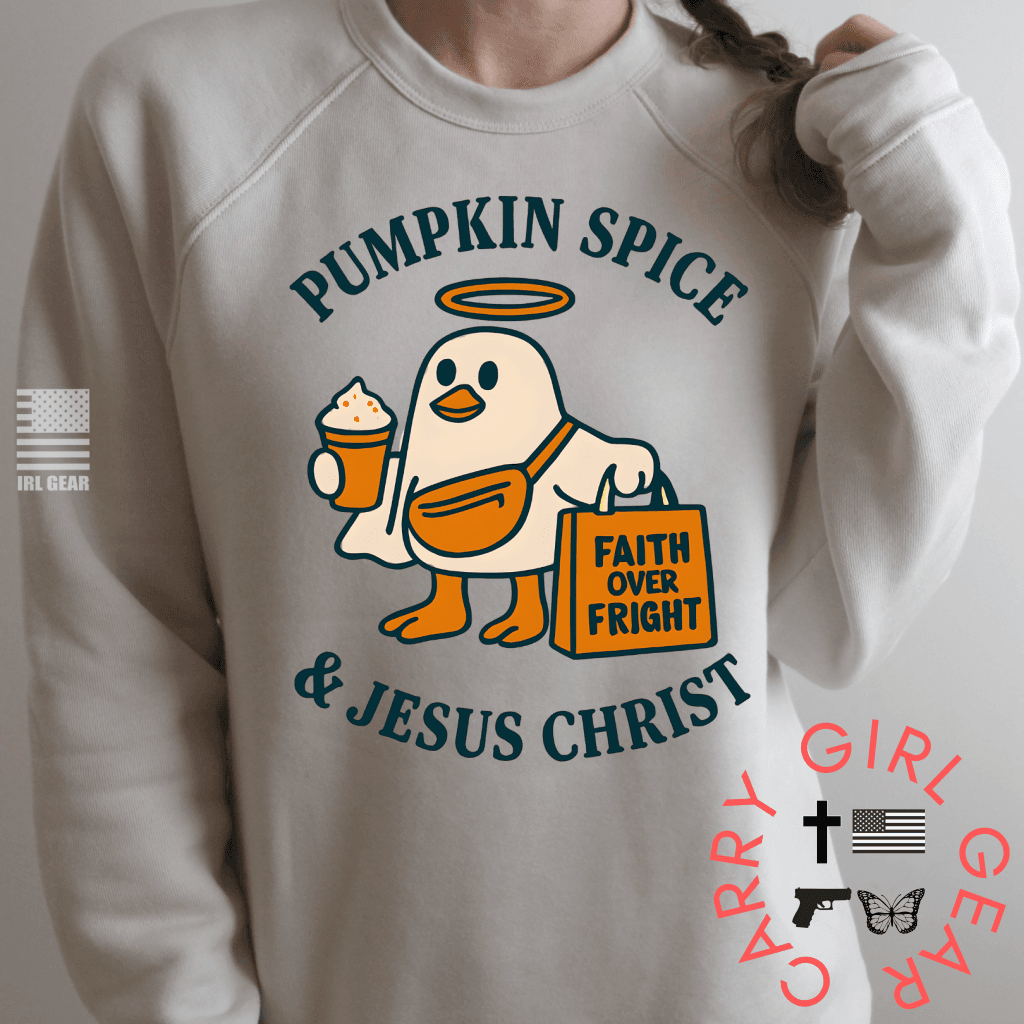 FAITH OVER FRIGHT SWEATSHIRT