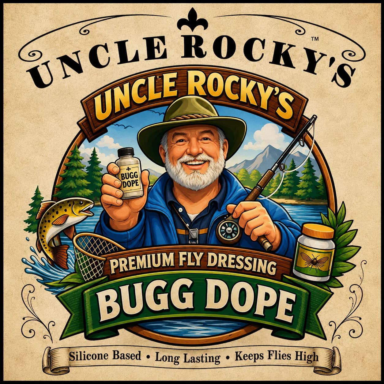 Uncle Rocky's™ Bugg Dope™ Fly Treatment