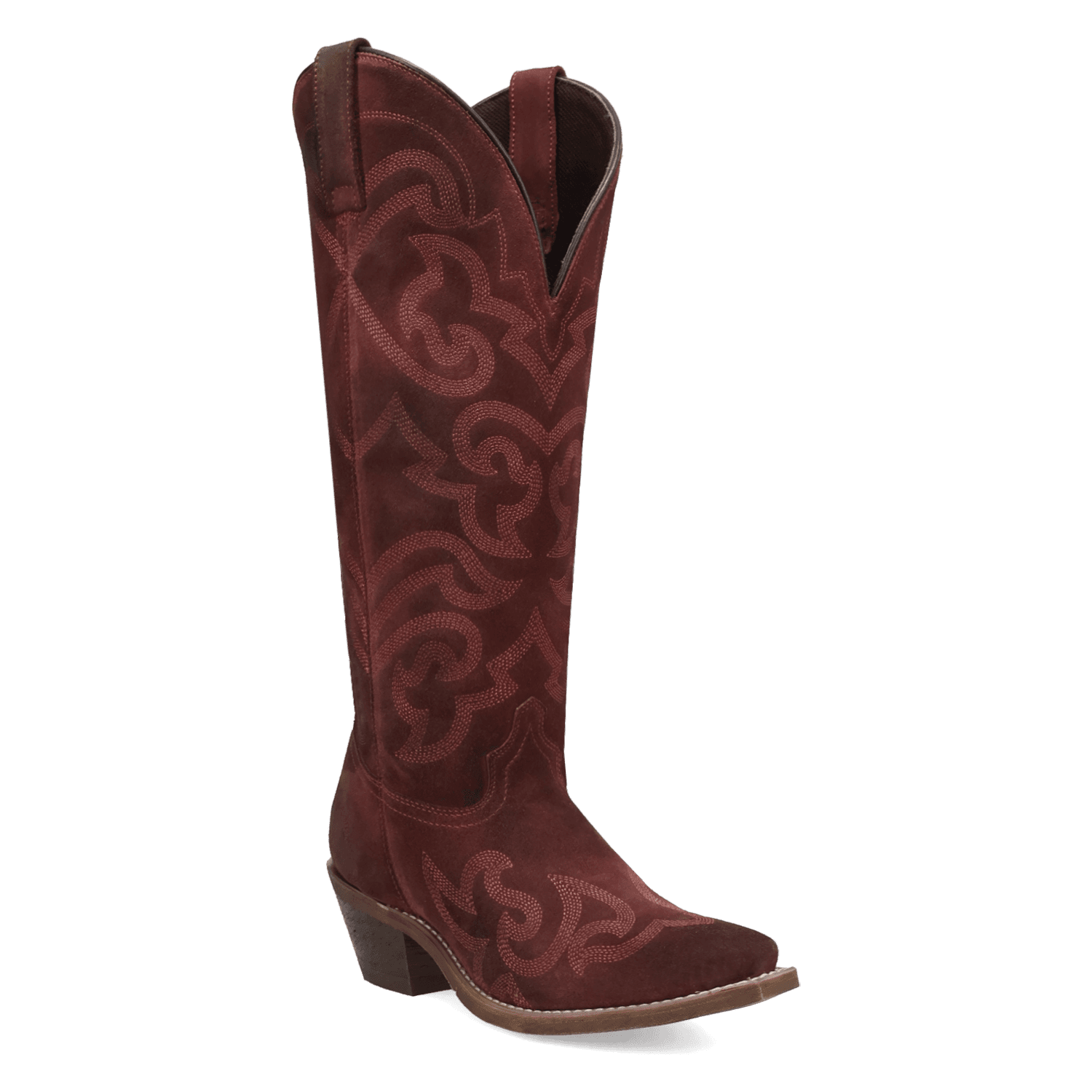 Laredo Sierra Rose - Women's Suede Leather Cowgirl Boots