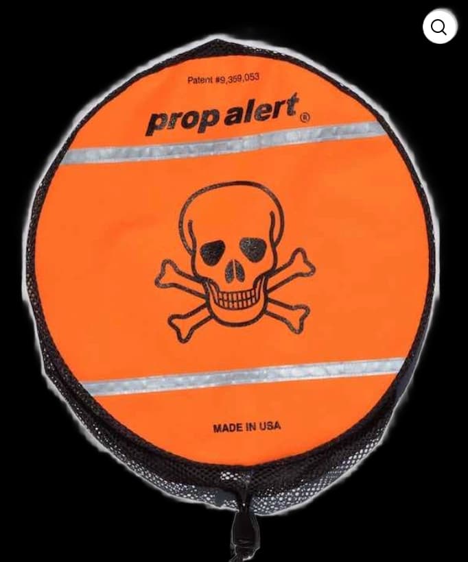 Orange Skull Large