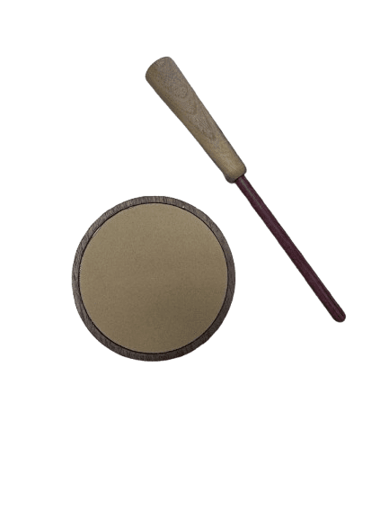 Ceramic Over Slate Turkey Call - Walnut Pot